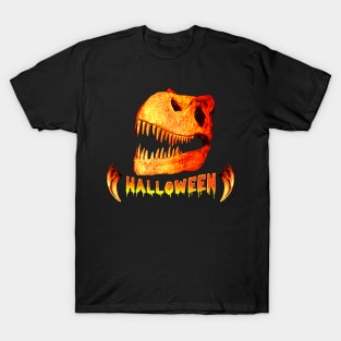 t-rex, halloween shirt, dino trex, trex, trex dino, trick or treat, trex costume T-Shirt